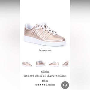 Brand New Rose Gold K-Swiss